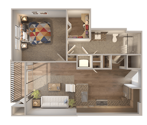 Skyline at Midtown A4c Floorplan